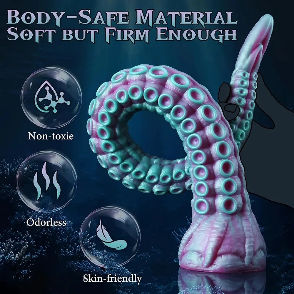 Tentacle Fantasy Dildo 17 in - Fantasy Tentacle Dildo