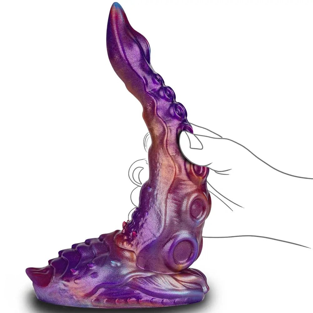 Tentacle Fantasy Dildo 8.46 in - Monster Fantasy Dildo