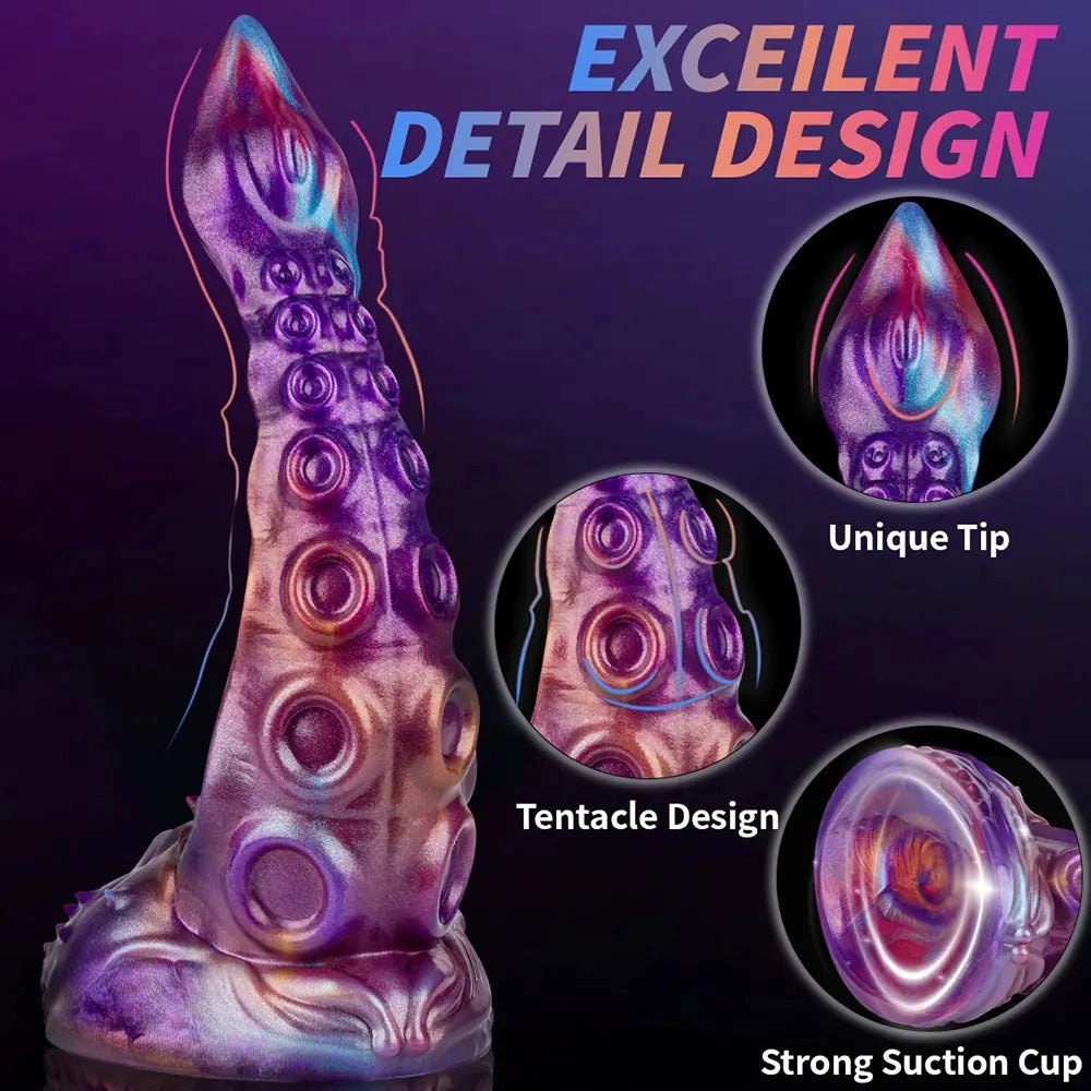 Tentacle Fantasy Dildo 8.46 in - Monster Fantasy Dildo