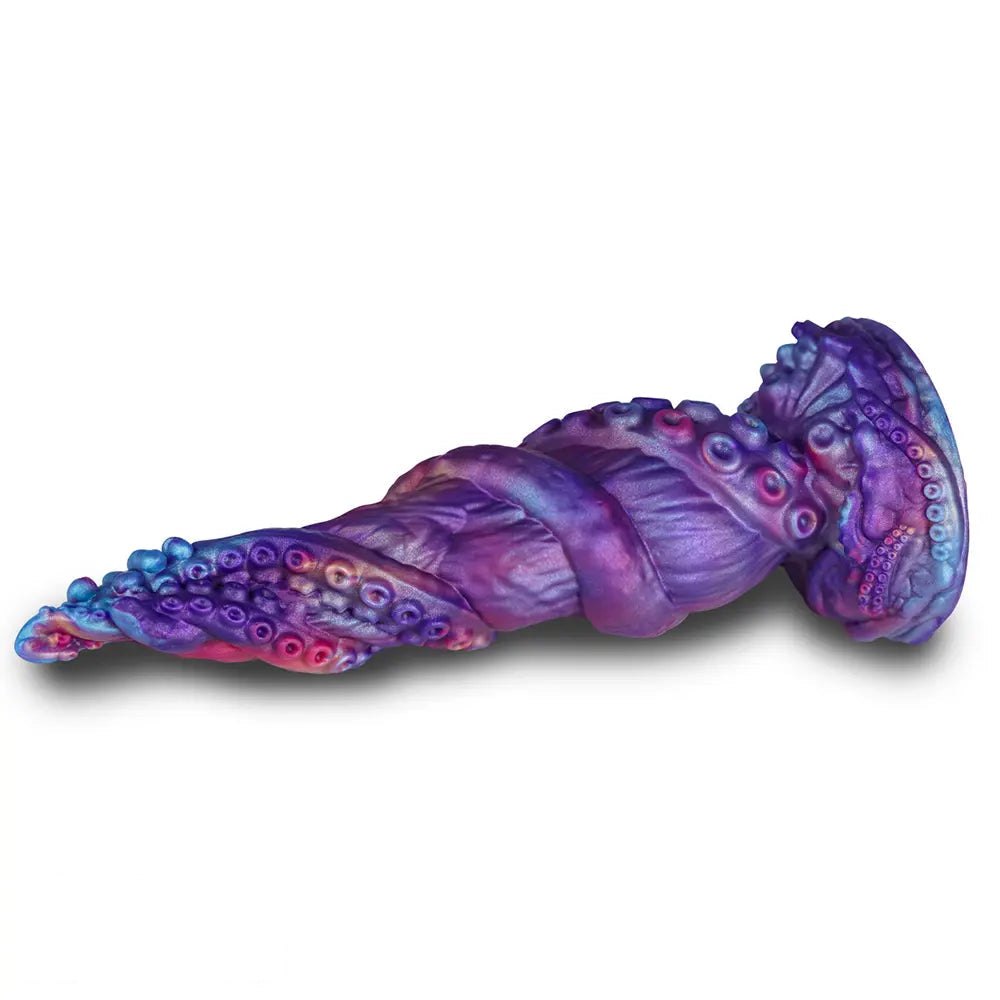 Tentacle Fantasy Dildo 9.84in - Purple Fantasy Dildo