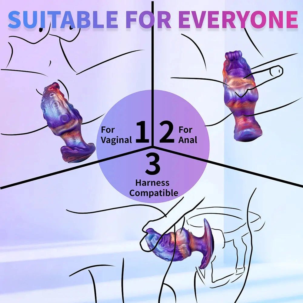 Tentacle Fantasy Dildo Mini - Silicone Monster Dildo