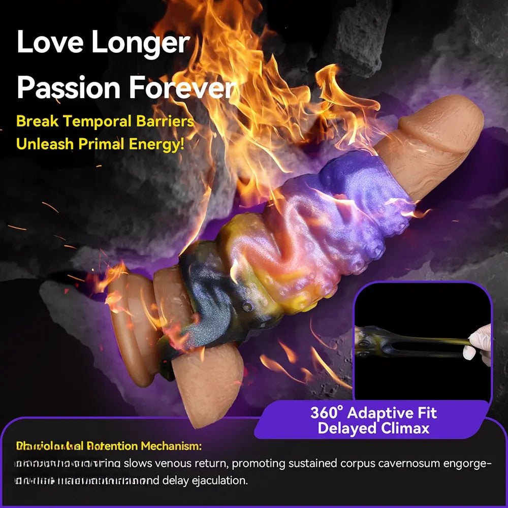 Tentacle Fantasy Hollow Sleeve 5 in - Fantasy Monster Dildo