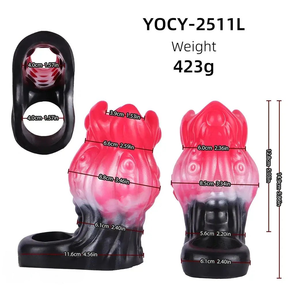 Tentacle Cock Sleeve Ring - Fantasy Penis Sleeve, 3 Sizes