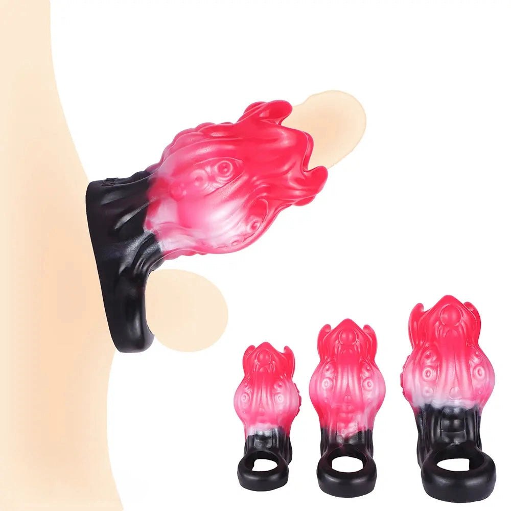 Tentacle Cock Sleeve Ring - Fantasy Penis Sleeve, 3 Sizes