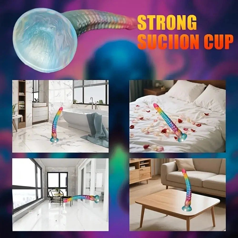 Tentacle Fantasy Dildo 11.42in - Silicone Monster Dildo