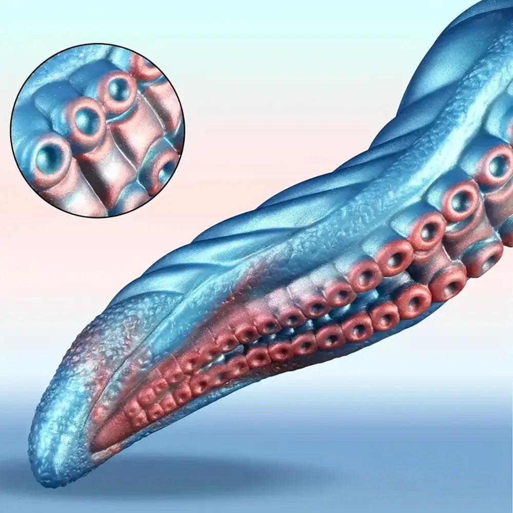 Tentacle Fantasy Dildo 9.4 in - Silicone Monster Dildo