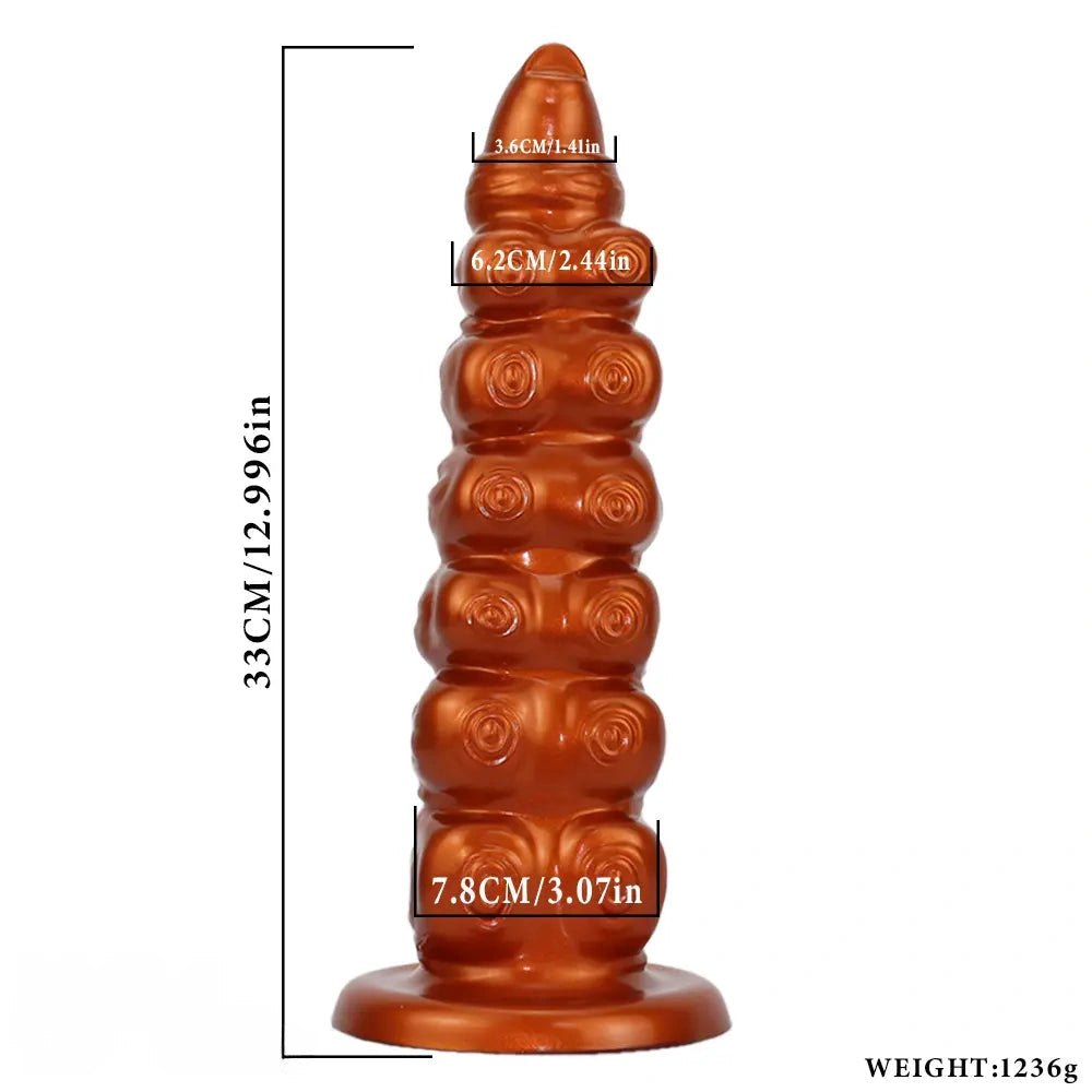 Tentacle Fantasy Silicone Dildo - Textured Tentacle Dildo