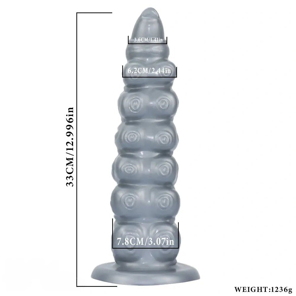 Tentacle Fantasy Silicone Dildo - Textured Tentacle Dildo