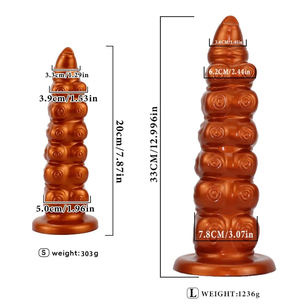 Tentacle Fantasy Silicone Dildo - Textured Tentacle Dildo
