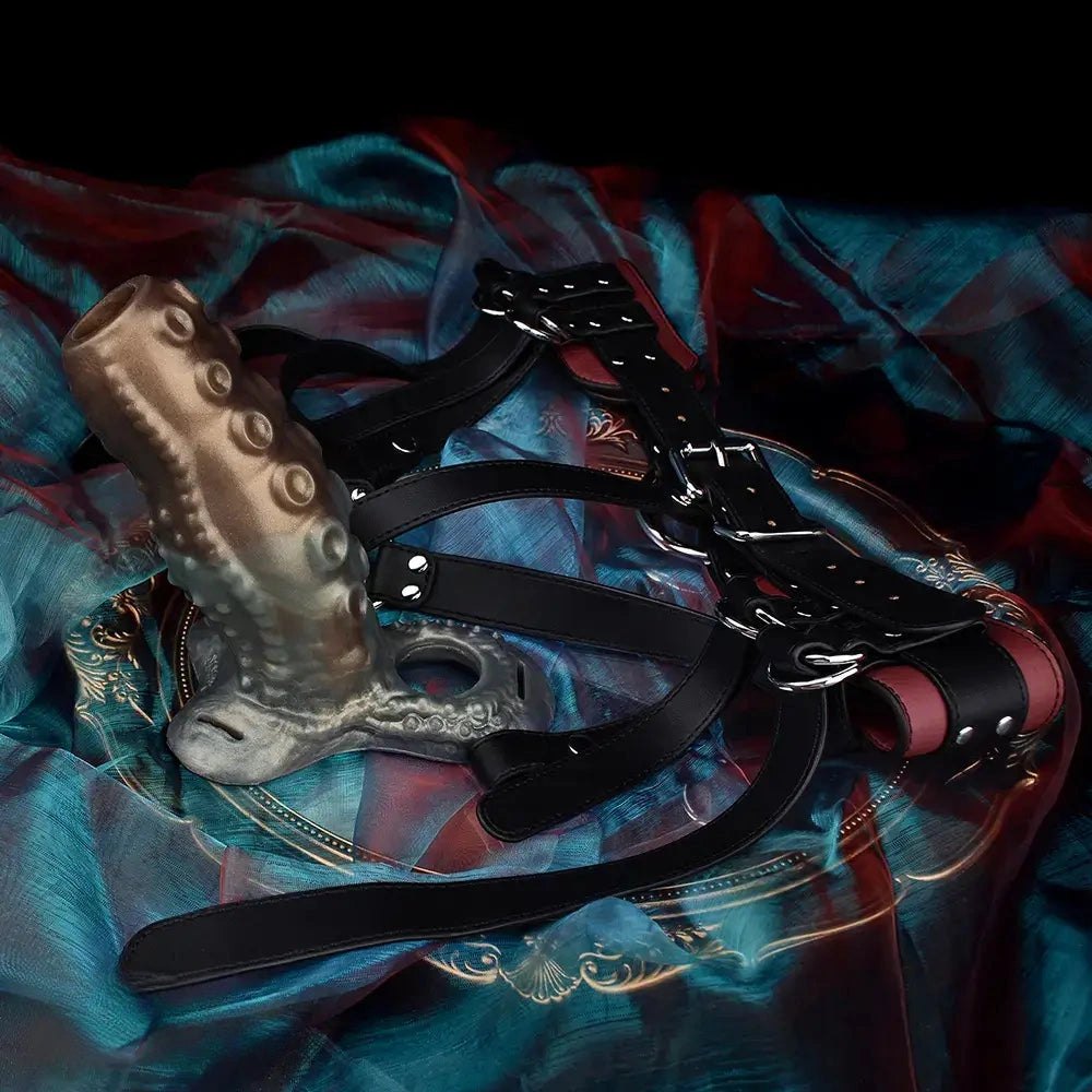 Tentacle Hollow Strap-On - Harness Strap On Dildo