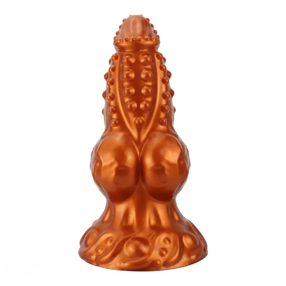 Tentacle Knot Fantasy Dildo - Spiked Silicone Monster Dildo