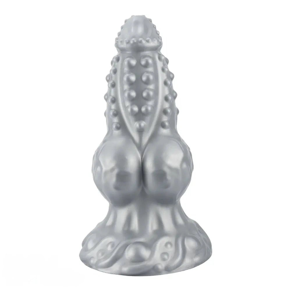 Tentacle Knot Fantasy Dildo - Spiked Silicone Monster Dildo