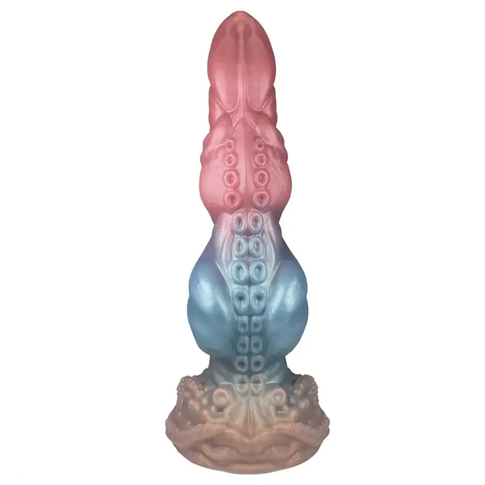 Tentacle Knot Fantasy Dildo - Textured Silicone Dildo