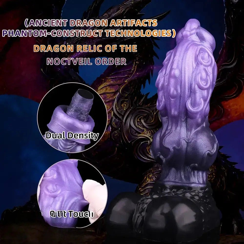 Tentacle Knot Fantasy Dildo - Dual Density Monster Dildo