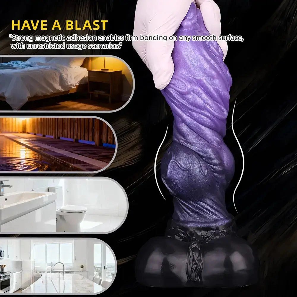 Tentacle Knot Fantasy Dildo - Dual Density Monster Dildo