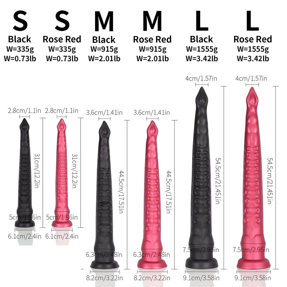Tentacle Monster Fantasy Dildo - Silicone Monster Dildo