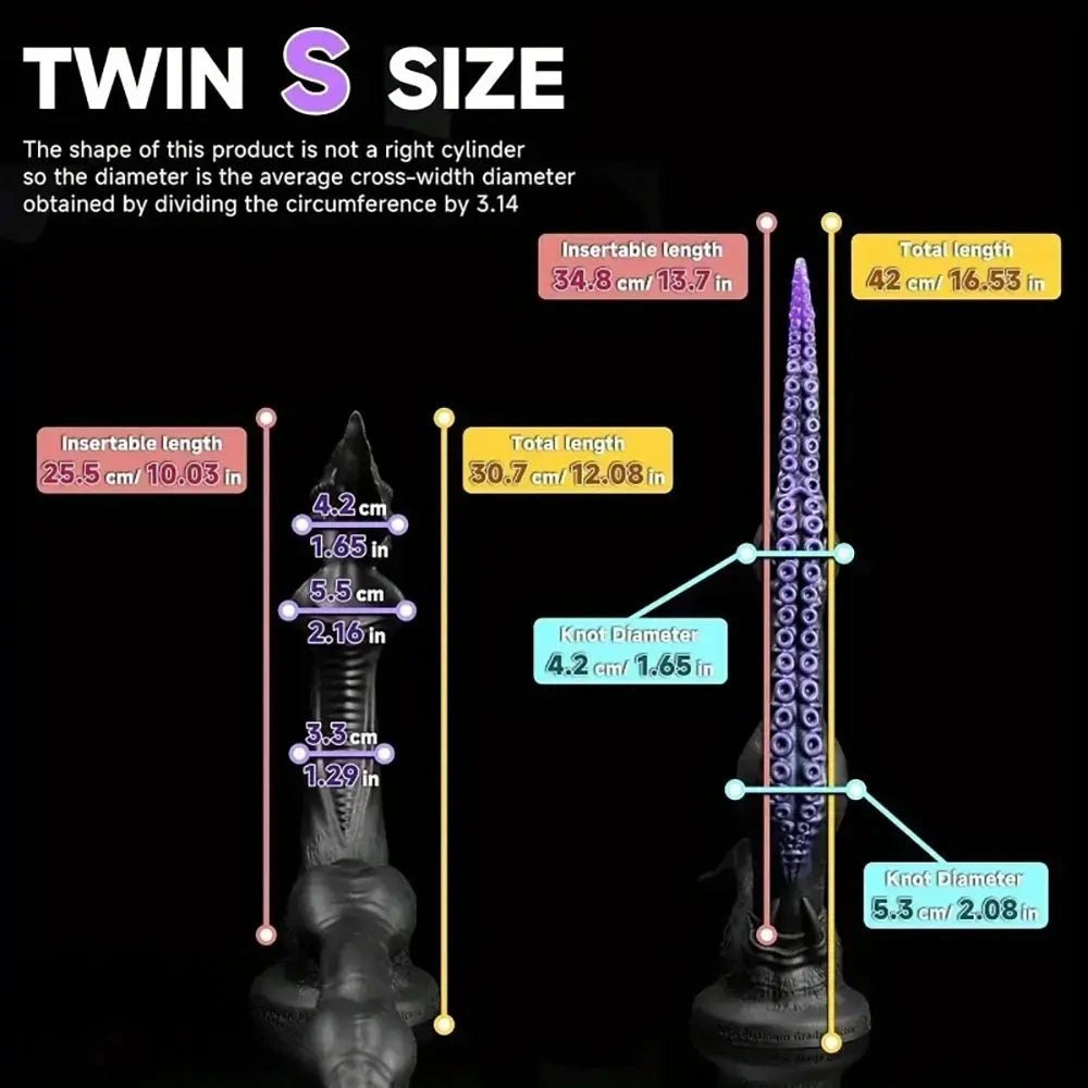 Tentacle Monster Fantasy Dildo - Fantasy Monster Dildo