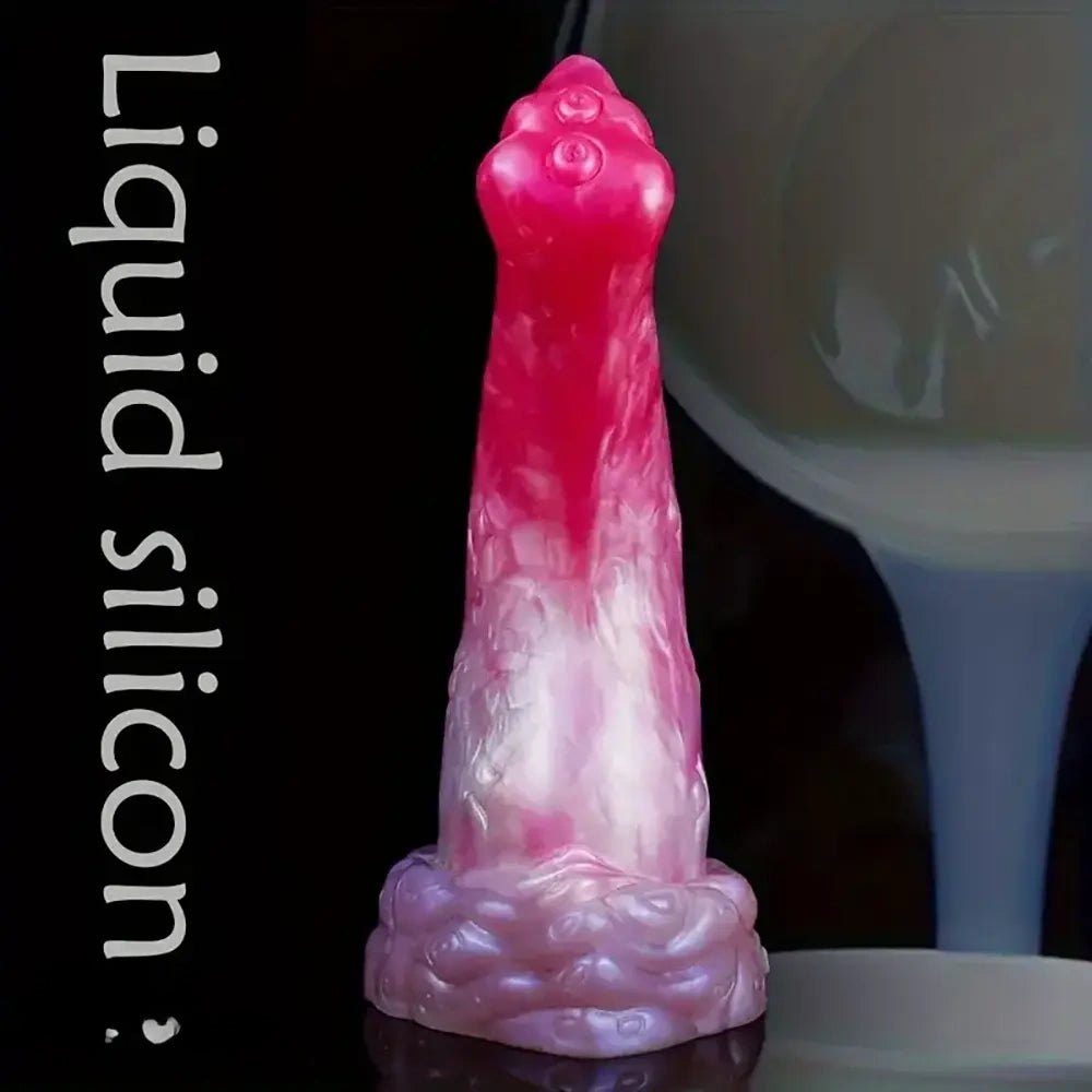 Tentacle Octopus Fantasy Dildo 8 in - Silicone Tentacle Dildo