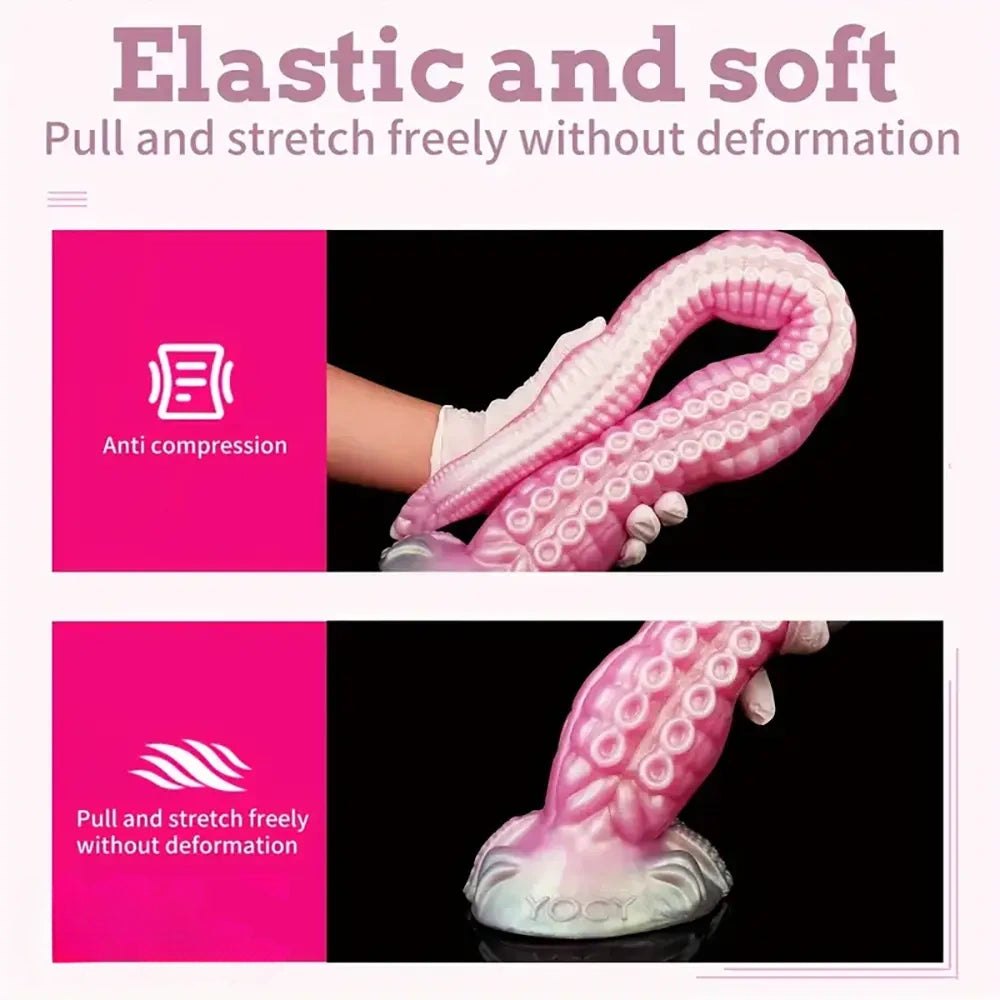 Tentacle Octopus Fantasy Dildo - Silicone Monster Dildo