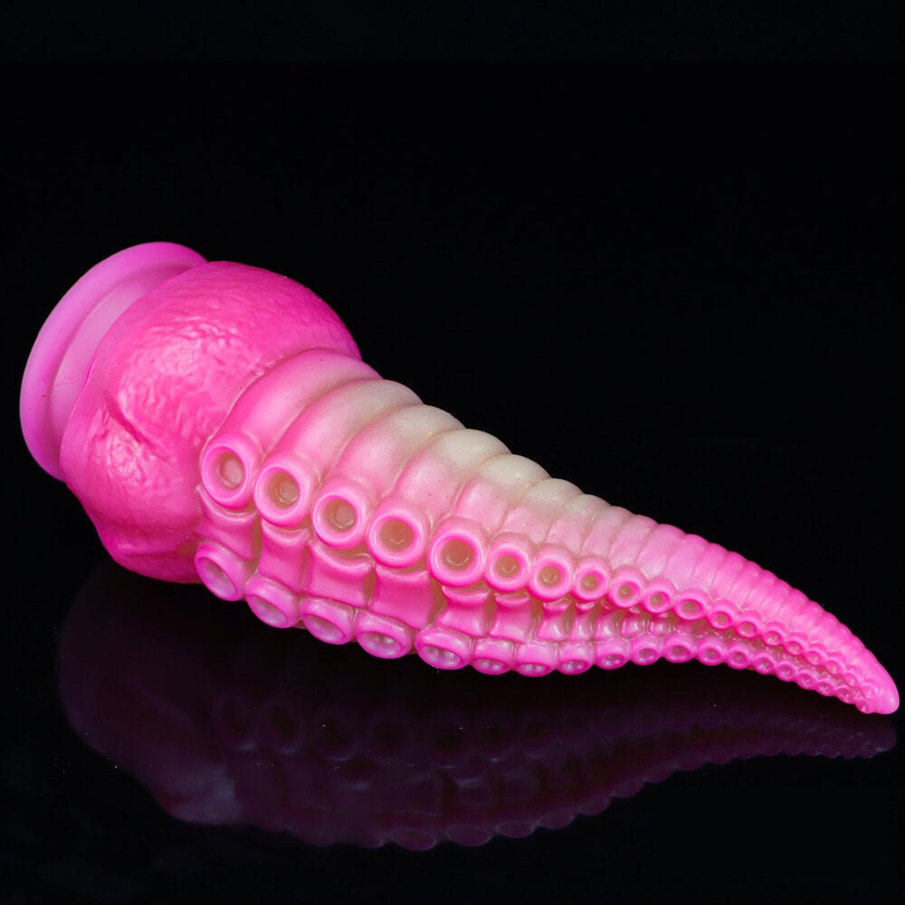 Tentacle Ombre Fantasy Dildo - Thick Silicone Octopus Toy