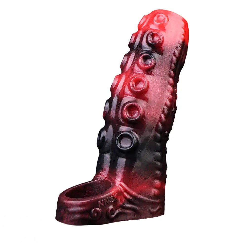 Tentacle Silicone Sleeve Extender - Fantasy Tentacle Cock Sleeve