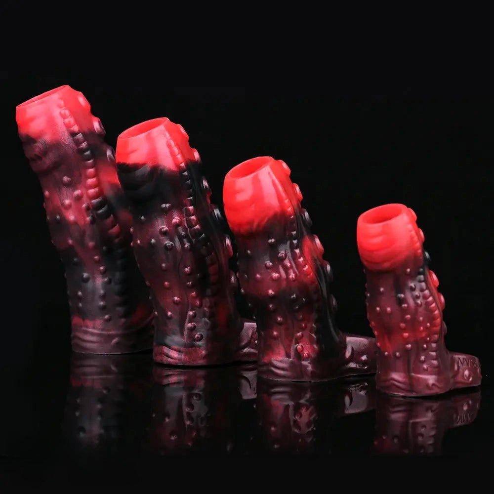 Tentacle Silicone Sleeve Extender - Fantasy Tentacle Cock Sleeve