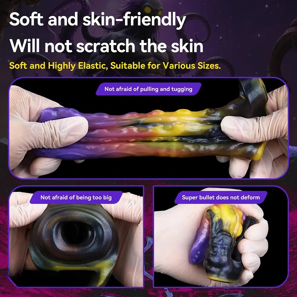 Tentacle Sleeve Cock Extender - Dragon Dildo Fantasy Sleeve