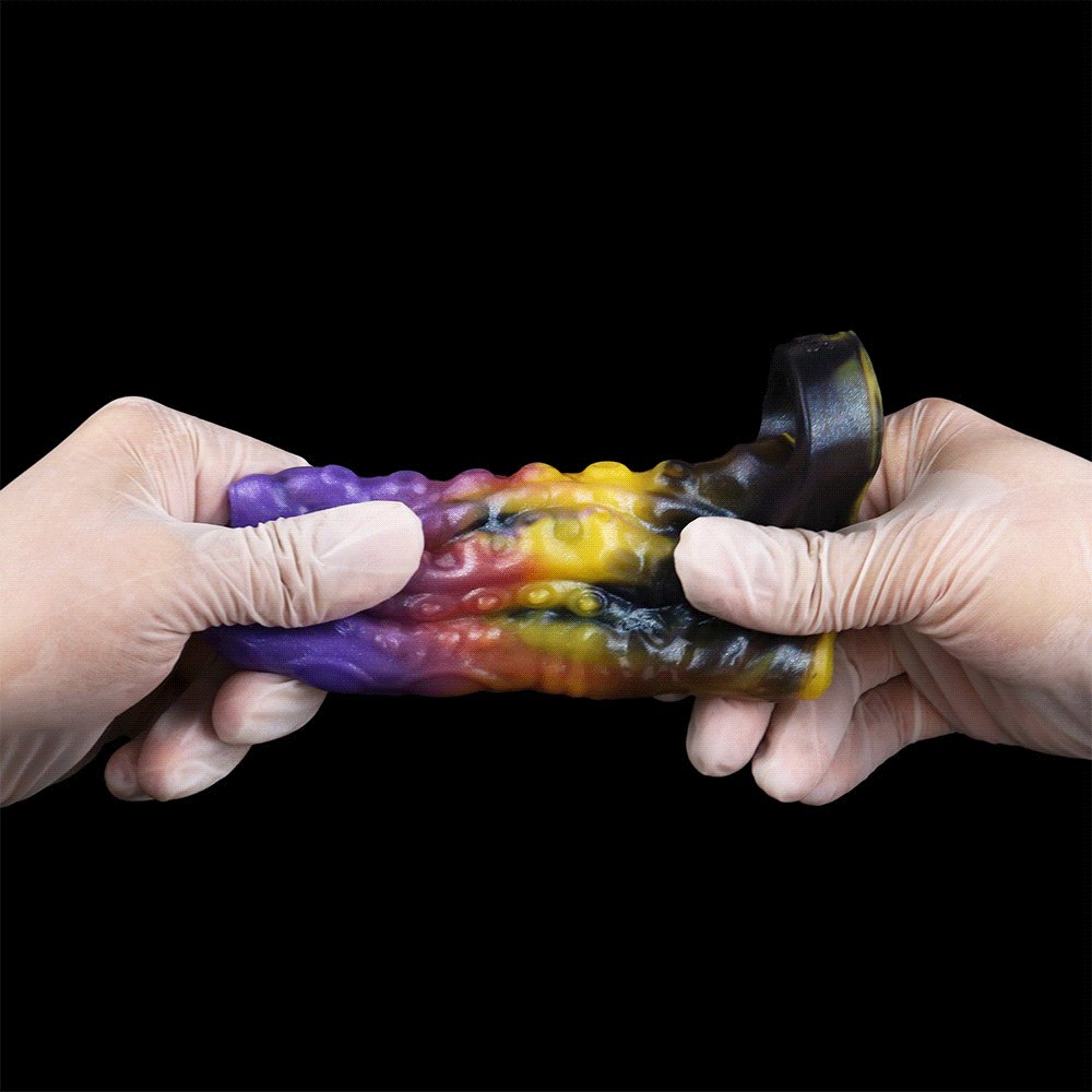 Tentacle Sleeve Cock Extender - Dragon Dildo Fantasy Sleeve
