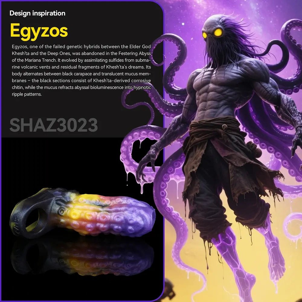 Tentacle Sleeve Cock Extender - Dragon Dildo Fantasy Sleeve