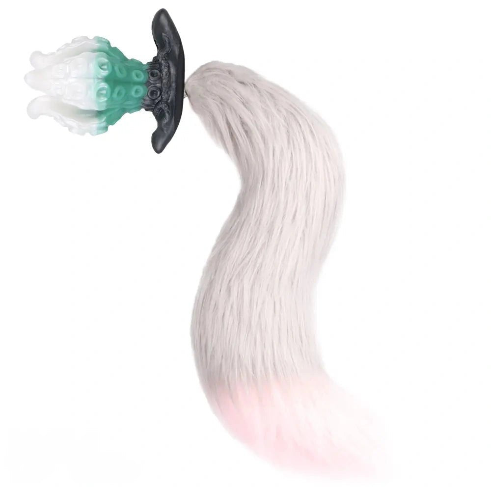 Tentacle Strap-On Harness Dildo - Vibrating Fantasy Toy