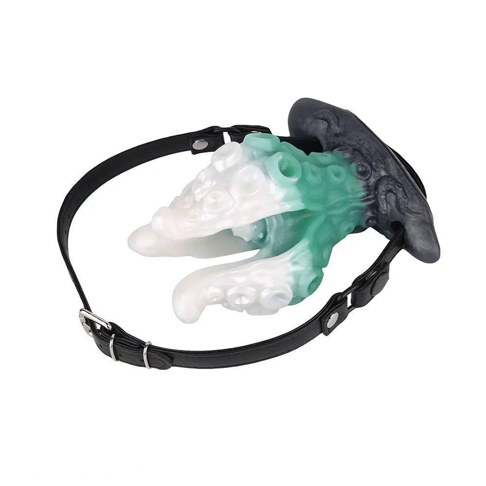 Tentacle Strap-On Harness Dildo - Vibrating Fantasy Toy