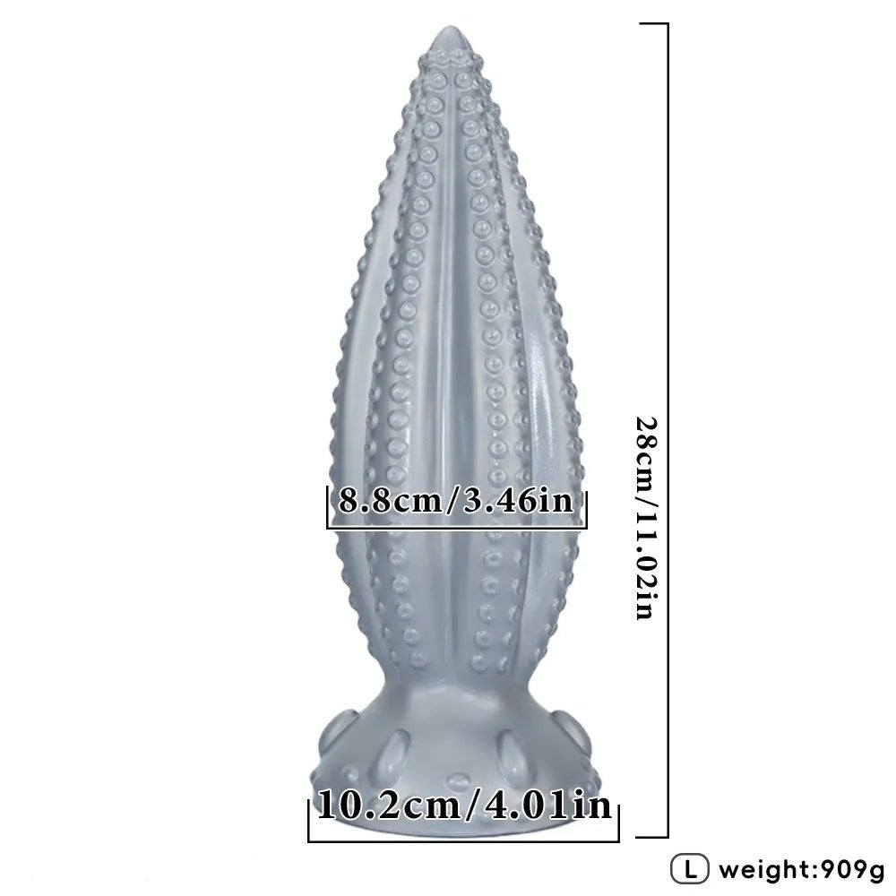 Tentacle Anal Plug 3 Sizes - Silicone Anal Plug