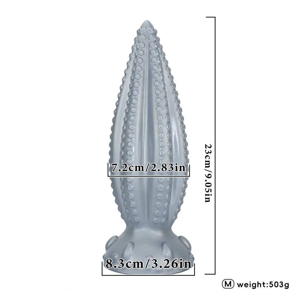 Tentacle Anal Plug 3 Sizes - Silicone Anal Plug
