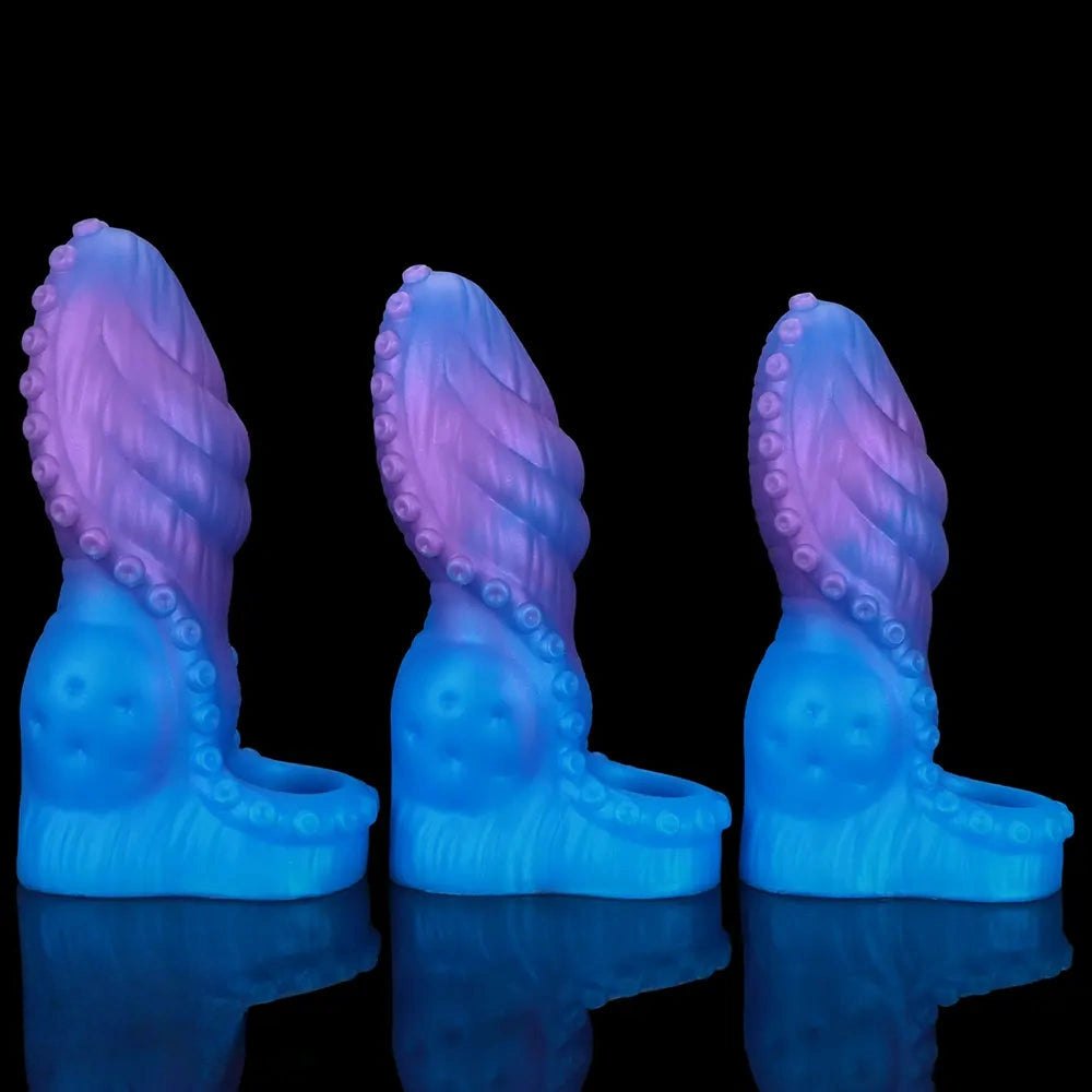 Tentacle Texture Fantasy Dildo - Silicone Monster Dildo