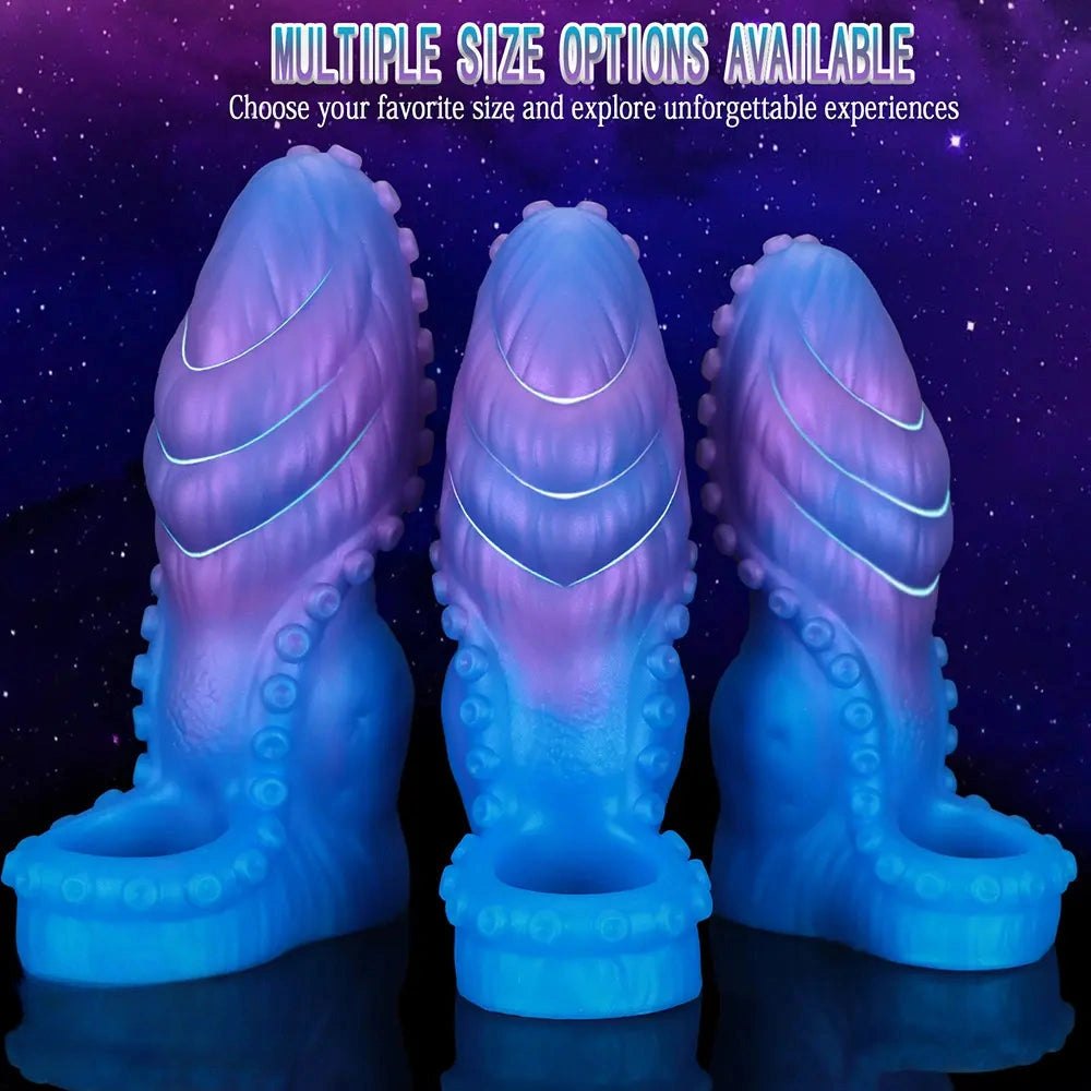 Tentacle Texture Fantasy Dildo - Silicone Monster Dildo