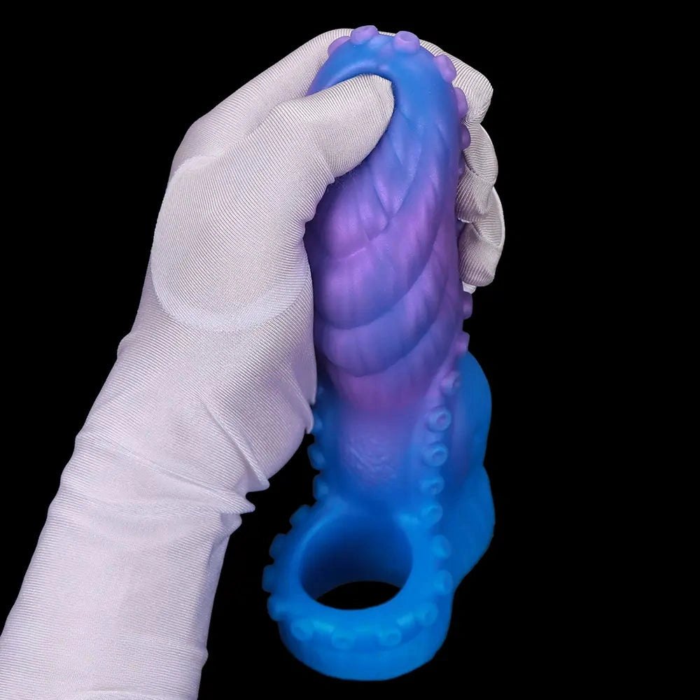 Tentacle Texture Fantasy Dildo - Silicone Monster Dildo