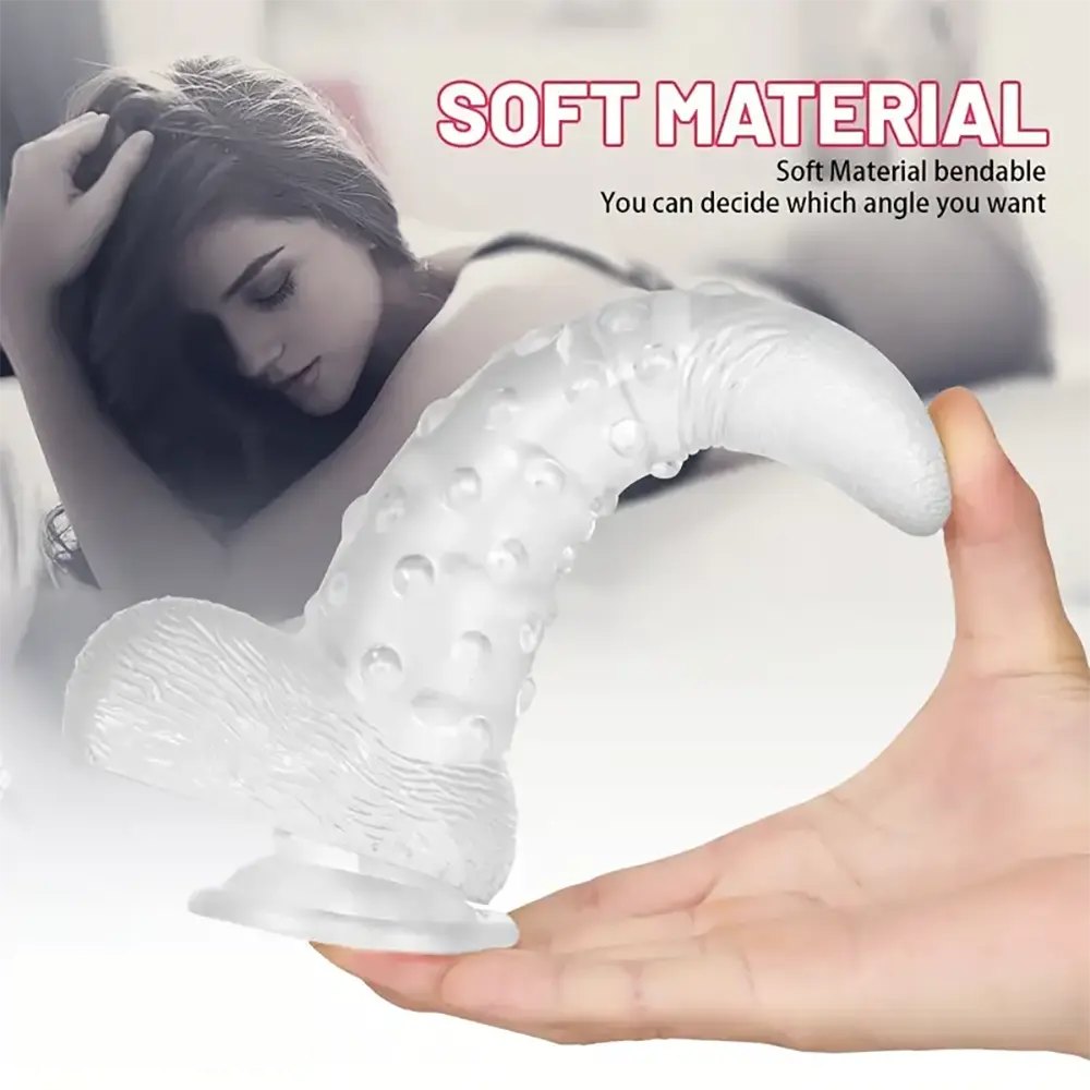 Tentacle Textured Dildo 8.86in - Fantasy Silicone Dildo
