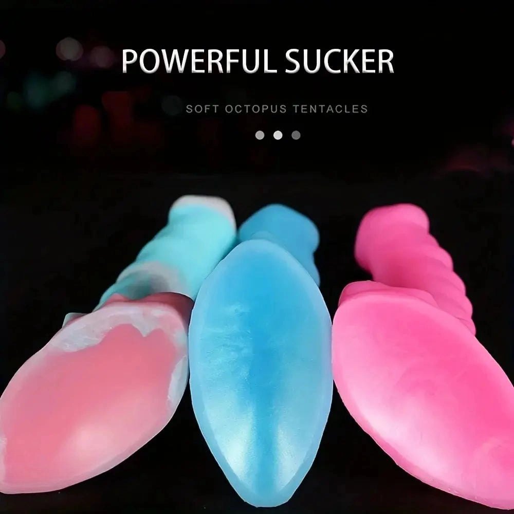 Tentacle Textured Fantasy Dildo - Fantasy Tentacle Dildo