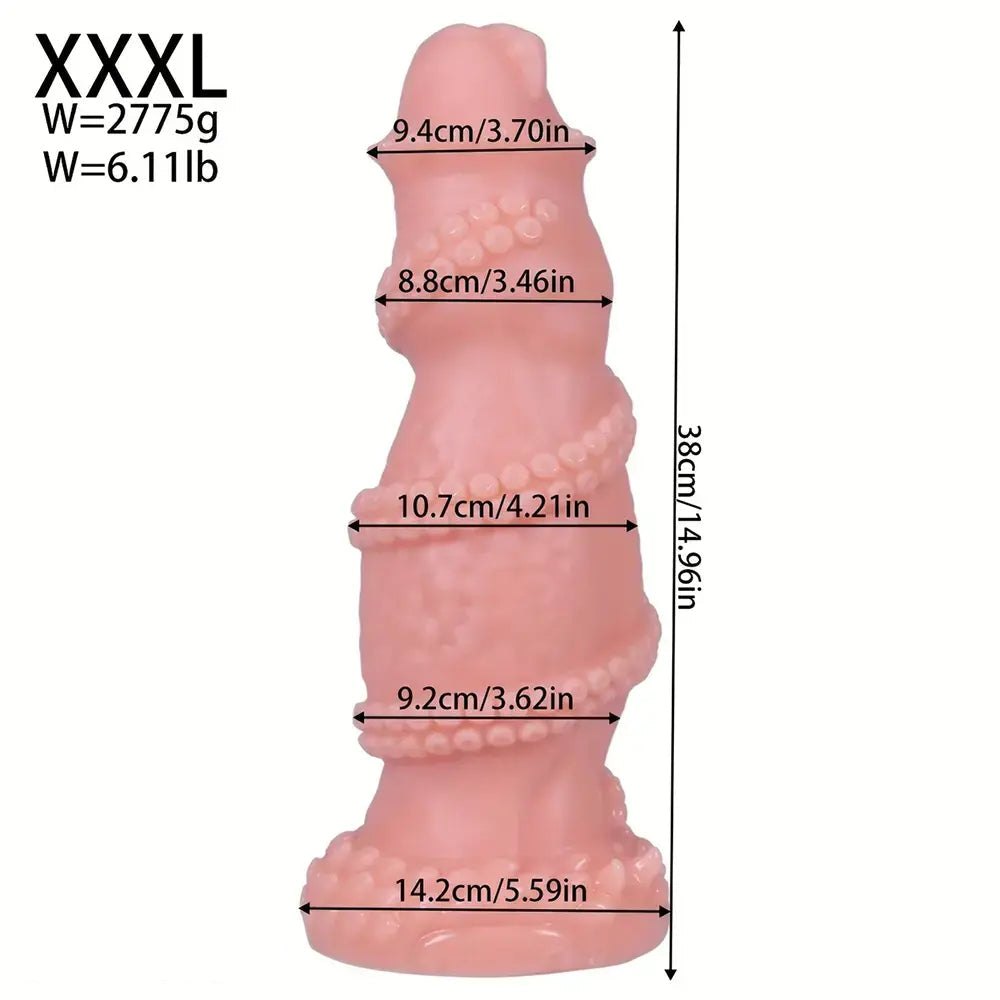 Tentacle Wrap Fantasy Dildo - Big Fantasy Monster Dildo