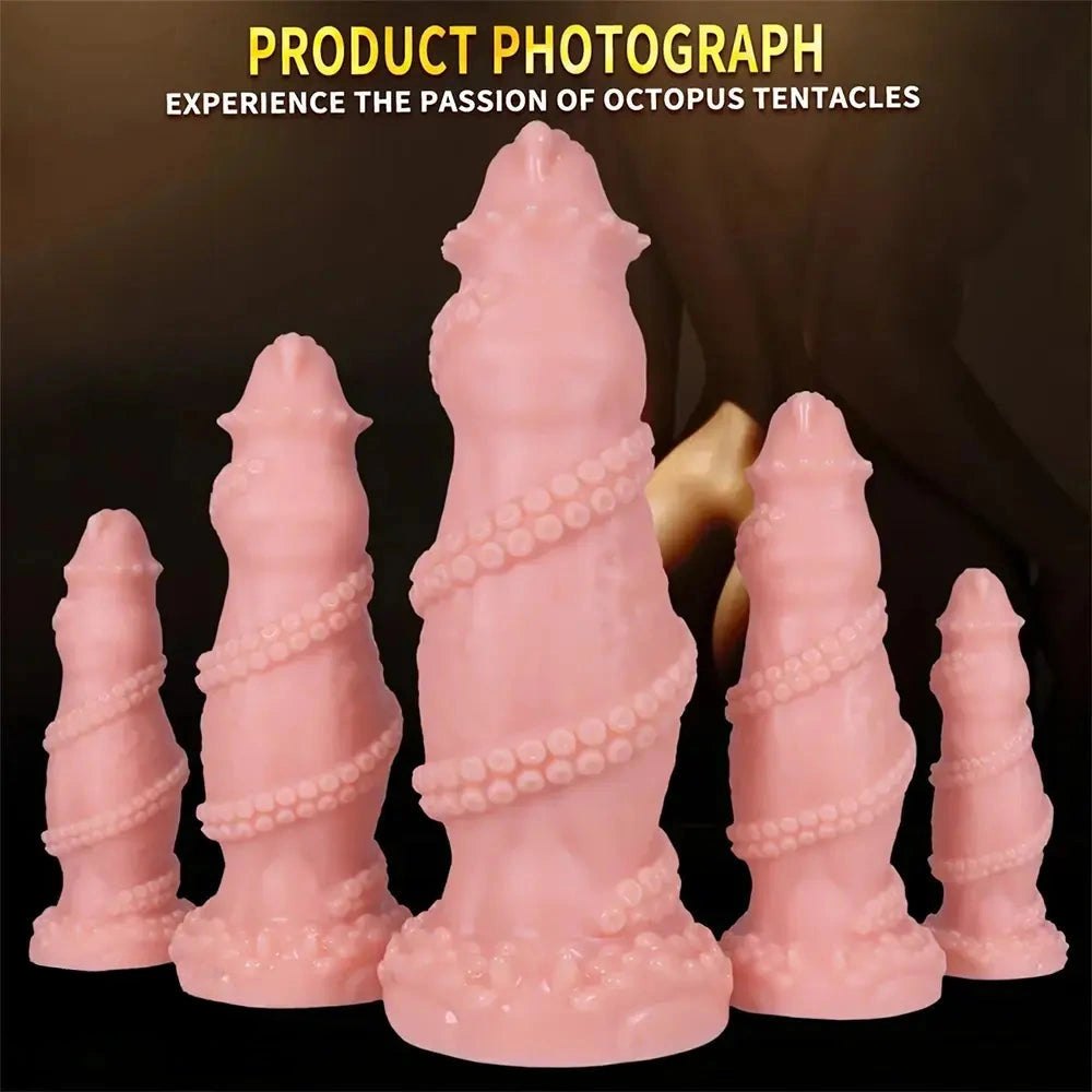 Tentacle Wrap Fantasy Dildo - Big Fantasy Monster Dildo