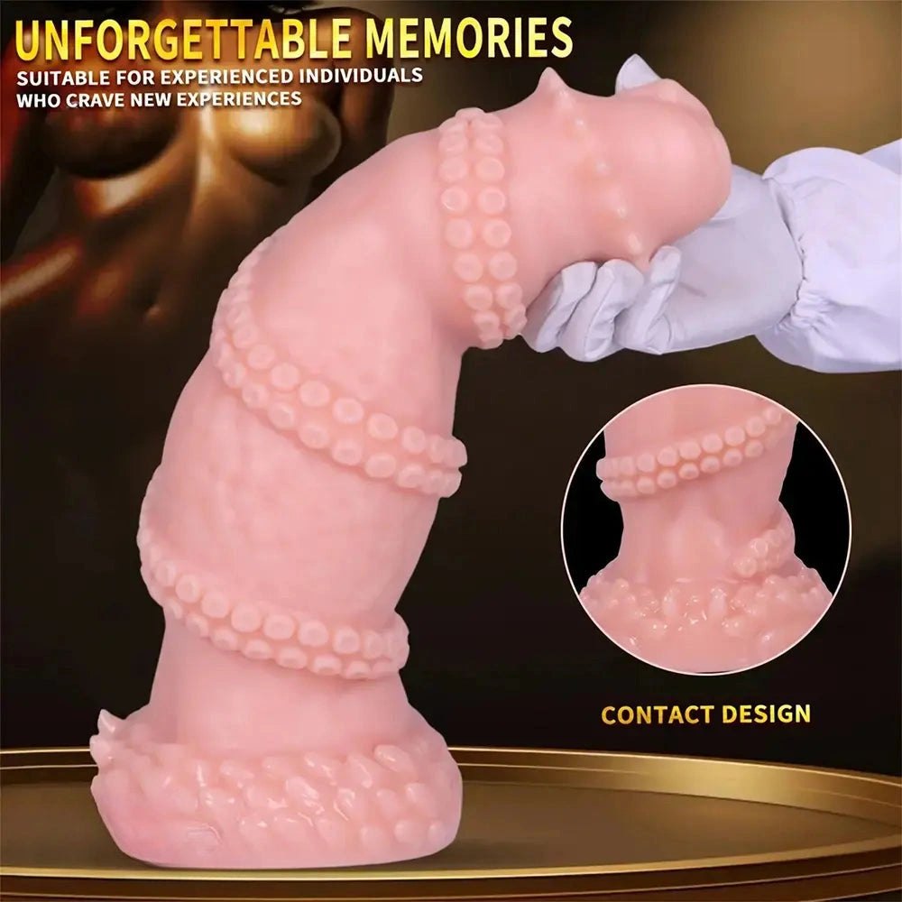 Tentacle Wrap Fantasy Dildo - Big Fantasy Monster Dildo