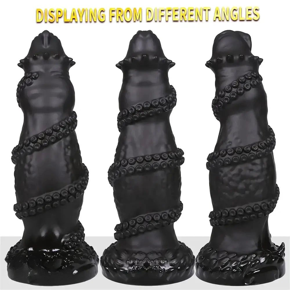 Tentacle Wrap Fantasy Dildo - Big Fantasy Monster Dildo