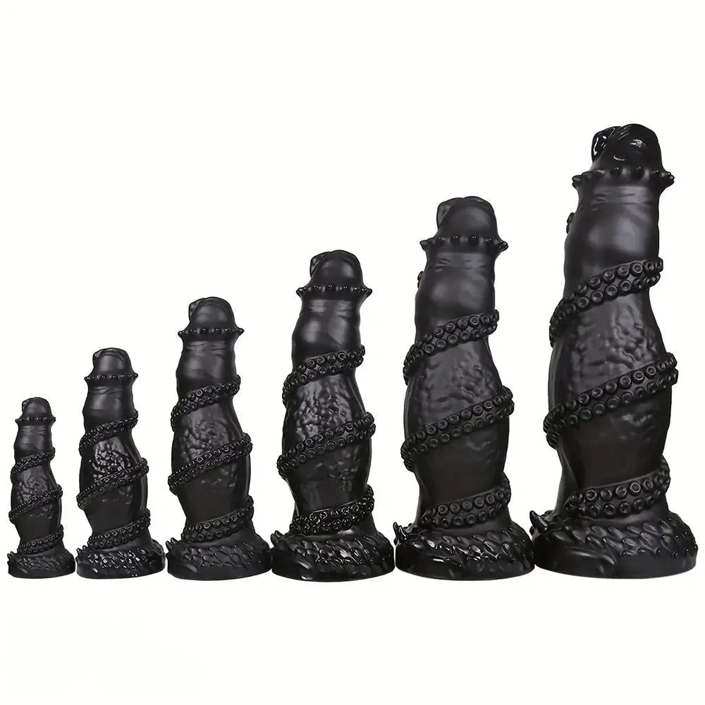 Tentacle Wrap Fantasy Dildo - Big Fantasy Monster Dildo