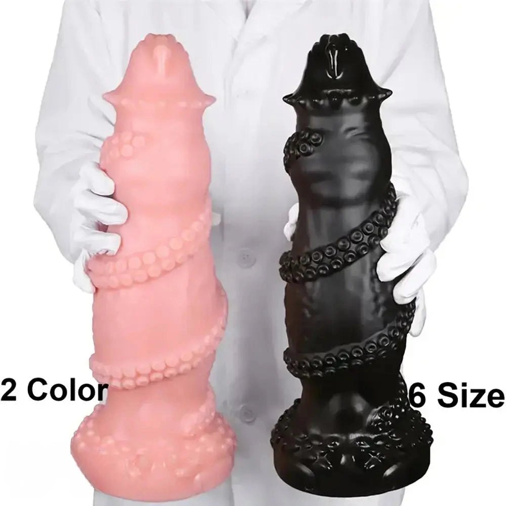 Tentacle Wrap Fantasy Dildo - Big Fantasy Monster Dildo