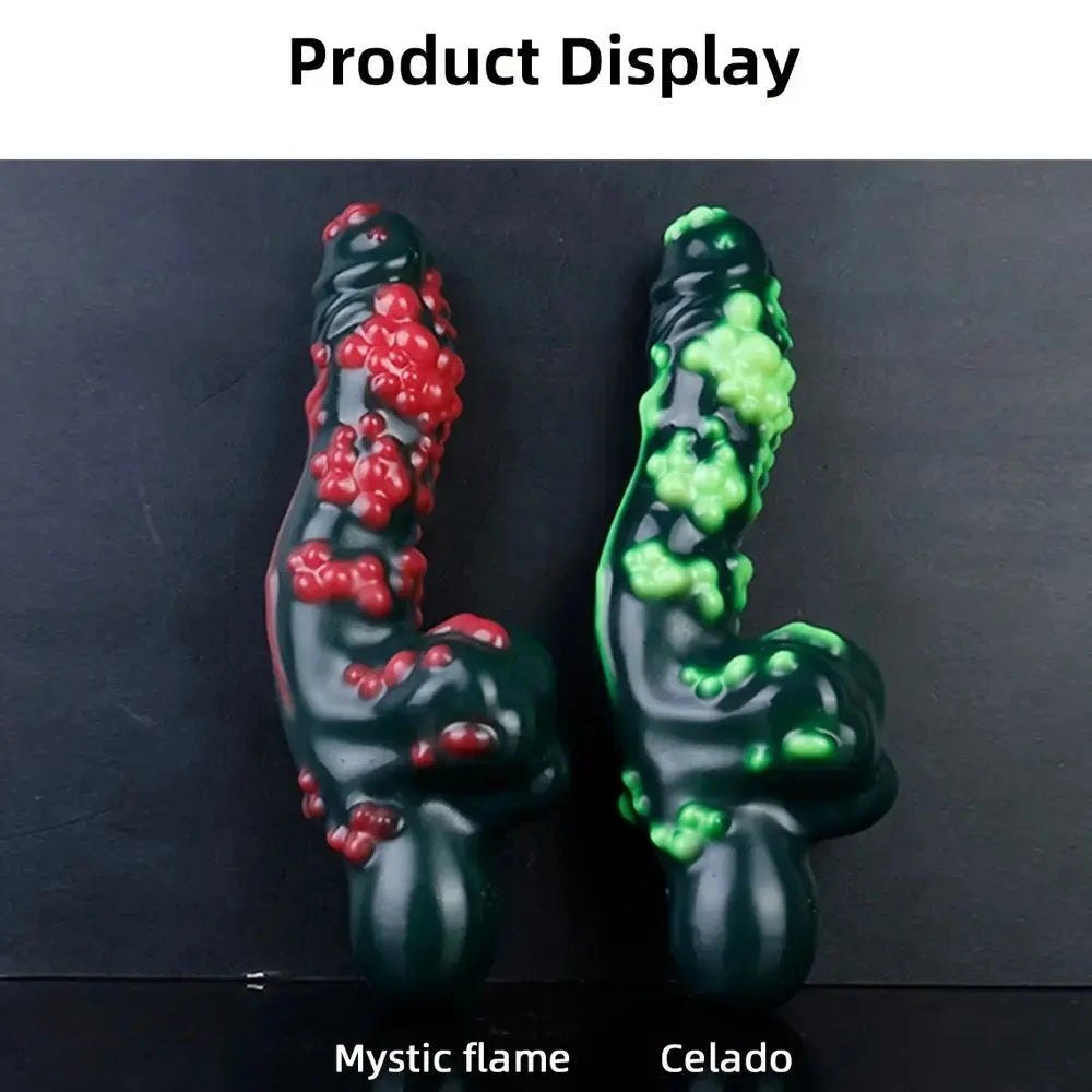 Textured Alien Fantasy Dildo - Silicone Monster Dildo