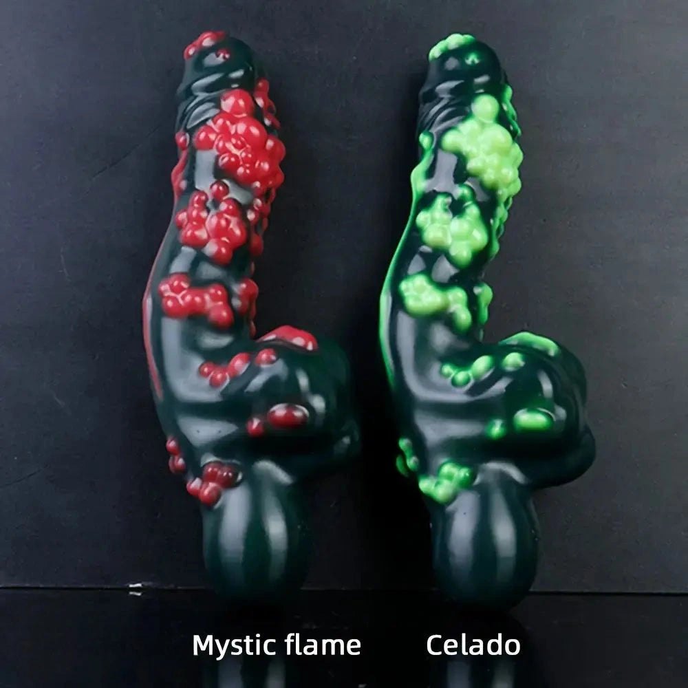 Textured Alien Fantasy Dildo - Silicone Monster Dildo