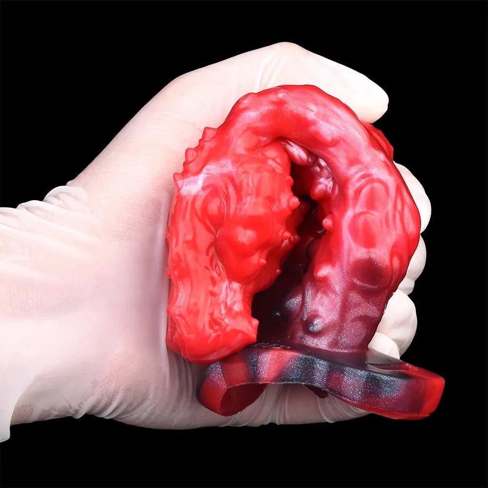 Textured Animal Dildo 5.62in - Silicone Animal Style Dildo