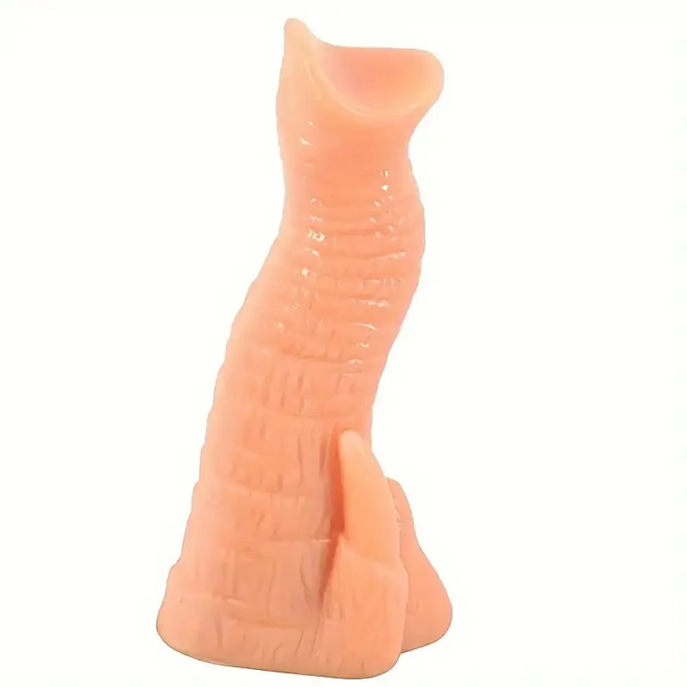 Textured Animal Dildo 7.68 in - Elephant Style PVC Dildo