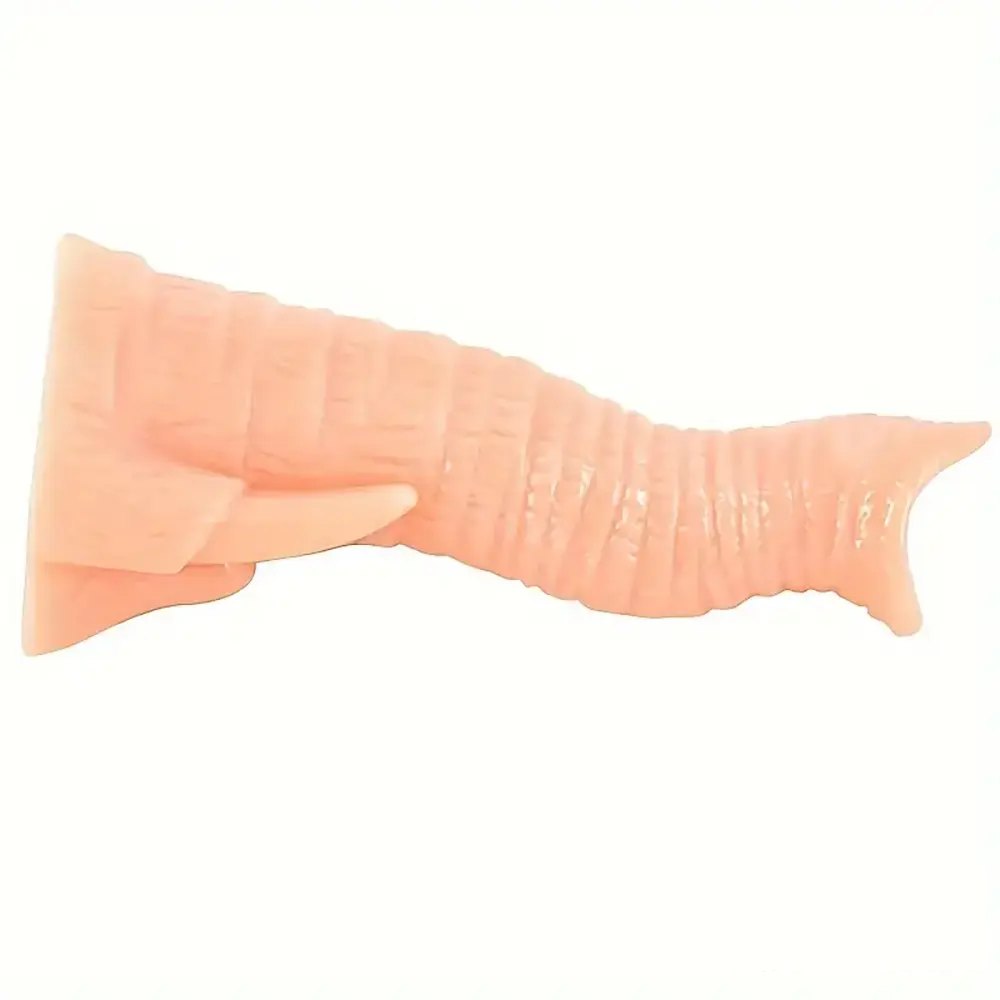 Textured Animal Dildo 7.68 in - Elephant Style PVC Dildo