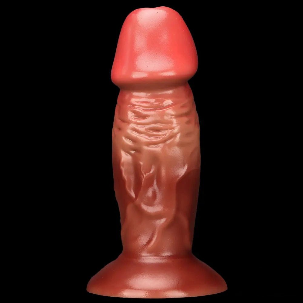 Textured Fantasy Dildo 13 in - Silicone Fantasy Sex Toy